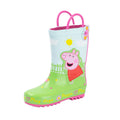 Multicoloured - Side - Peppa Pig Childrens-Kids Play Days Handle Wellington Boots