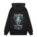 Black - Back - Monster High Womens-Ladies High Voltage Hoodie