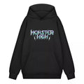 Black - Front - Monster High Womens-Ladies High Voltage Hoodie