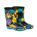 Multicoloured - Side - Pokemon Boys Characters Wellington Boots