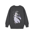 Grey - Front - Frozen Girls Elsa Sweatshirt