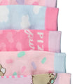 Blue-Pink-Purple - Back - Pusheen Girls Sweet Pizza Party Socks Set (Pack of 5)