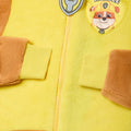 Yellow - Side - Paw Patrol Childrens-Kids Rubble Applique Face Jumpsuit