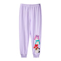 Purple - Side - Squishmallows Girls Characters Long-Sleeved Long Pyjama Set (Pack of 2)