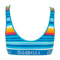 Blue - Back - OddBalls Womens-Ladies Horizon Bralette