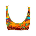 Yellow-Red-Green - Back - OddBalls Womens-Ladies Waikiki Bralette