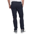 Navy - Back - Island Green Mens Stretch Chino Tapered Golf Trousers