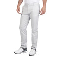 Light Grey - Front - Island Green Mens Stretch Chino Tapered Golf Trousers