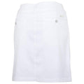 White - Back - Island Green Womens-Ladies Golf Skort