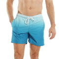 Blue - Side - RIPT Essentials Boys Dip Dye Ultra Light Swim Shorts