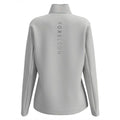 Grey - Back - Forelson Womens-Ladies Broadway Quarter Zip Golf Base Layer Top