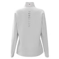 White - Back - Forelson Womens-Ladies Broadway Quarter Zip Golf Base Layer Top