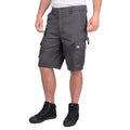 Grey - Side - Lee Cooper Mens Classic Cargo Shorts