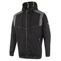 Black - Front - Lee Cooper Mens Reflective Hooded Jacket