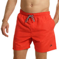 Red - Side - RIPT Essentials Mens Swim Shorts