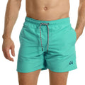 Turquoise - Side - RIPT Essentials Mens Swim Shorts