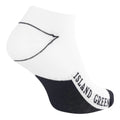 White-Navy-Grey-Black - Back - Island Green Mens Logo Trainer Socks (Pack of 3)