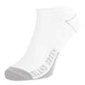 White-Navy-Grey-Black - Lifestyle - Island Green Mens Logo Trainer Socks (Pack of 3)