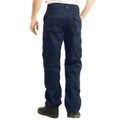 Navy Blue - Back - Lee Cooper Mens Multi Pocket Work Trousers