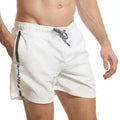 White-Navy - Side - RIPT Essentials Mens Swim Shorts