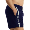 Navy-White - Side - RIPT Essentials Mens Swim Shorts