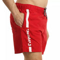 Red-White - Side - RIPT Essentials Mens Swim Shorts