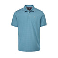 Teal Hue-White - Front - Farah Mens Ferris Polo Shirt