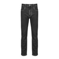 Black - Front - Iron Mountain Mens Denim Stretch Jeans