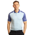 Sky-Royal Blue - Lifestyle - Island Green Mens Golf Polo Shirt