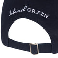 Navy - Lifestyle - Island Green Mens Logo Curved Peak Golf Hat