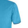 Turquoise - Lifestyle - Under Par Mens Waffle Knit Polo Shirt