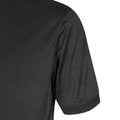 Black - Lifestyle - Under Par Mens Waffle Knit Polo Shirt