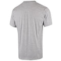 Grey Marl - Back - Lee Cooper Mens Graphic Print T-Shirt