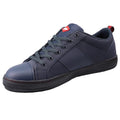 Navy Blue - Pack Shot - Lee Cooper Unisex Adult Nubuck Anti-Slip Safety Shoes