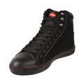 Black - Side - Lee Cooper Unisex Adult Nubuck Safety Boots