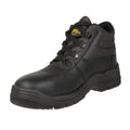 Black - Side - Iron Mountain Mens Leather Safety Boots