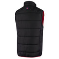 Black - Back - Lee Cooper Mens Padded Windproof Gilet