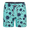 Green - Front - RIPT Essentials Boys Palm Tree Swim Shorts