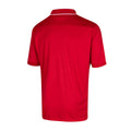 Red - Back - Island Green Mens Performance Polo Shirt