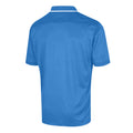 Sky Azure - Back - Island Green Mens Performance Polo Shirt