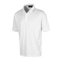 White - Front - Island Green Mens Performance Polo Shirt