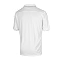 White - Back - Island Green Mens Performance Polo Shirt