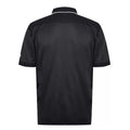 Charcoal - Back - Island Green Mens Performance Polo Shirt