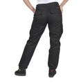 Black - Back - Lee Cooper Womens-Ladies Classic Cargo Trousers