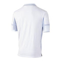 Lilac-White - Back - Island Green Mens Colour Block Polo Shirt