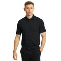 Charcoal - Lifestyle - Island Green Mens Jacquard UV Protection Golf Polo Shirt