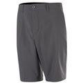 Charcoal - Front - Island Green Mens Stretch Gripped Golf Shorts