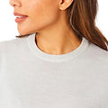 Light Grey - Lifestyle - Light And Shade Womens-Ladies Soft Touch Crew Neck Jumper