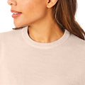 Soft Pink - Lifestyle - Light And Shade Womens-Ladies Soft Touch Crew Neck Jumper