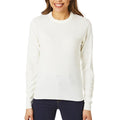 Ivory - Front - Light And Shade Womens-Ladies Soft Touch Crew Neck Jumper